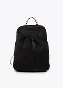 Mochila Nylon asas logotipadas a contraste