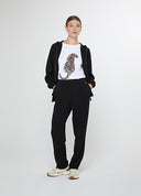 Jogger básico detalle strass