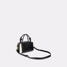 Two-Tone Faux Leather Crossbody