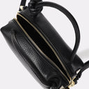 Two-Tone Faux Leather Crossbody