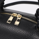Two-Tone Faux Leather Crossbody