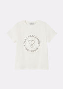 Camiseta con rosco corazón