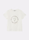 Camiseta con rosco corazón