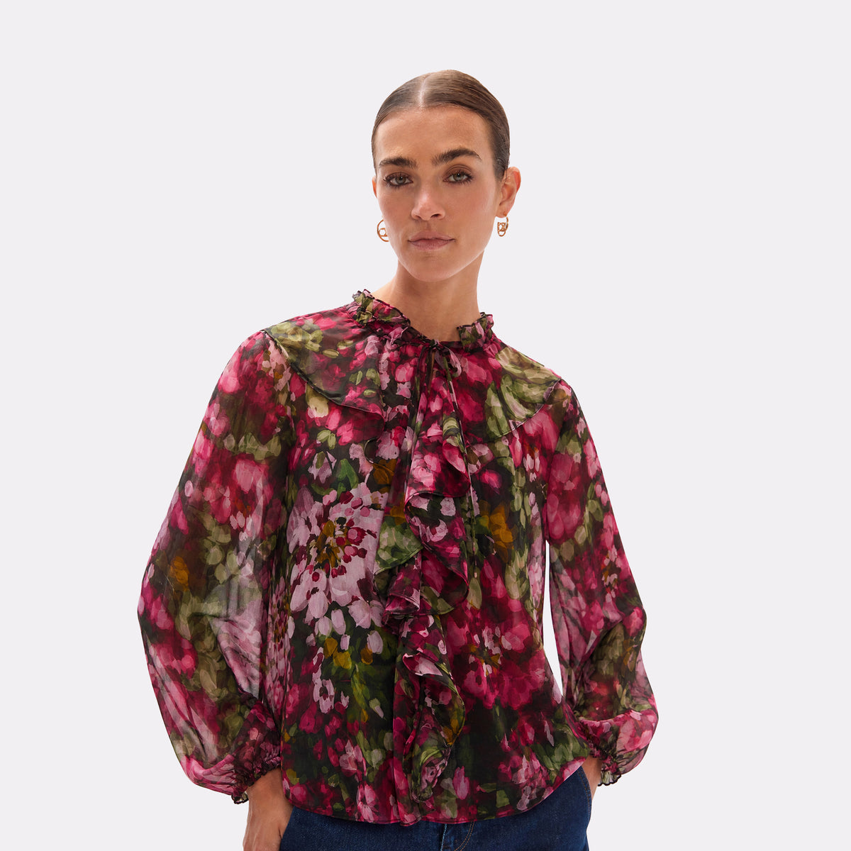 Blusa estampado floral