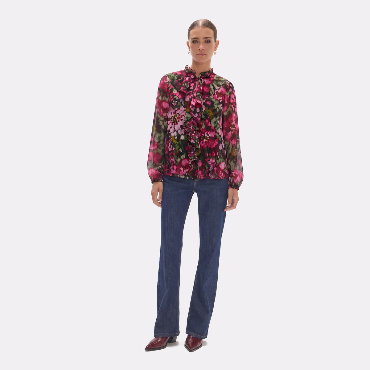 Blusa estampado floral