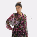 Printed Georgette Dress