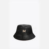 Faux leather bucket hat