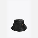 Faux leather bucket hat