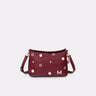 Faux Leather Studded Crossbody
