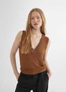 TOFFEE knit vest