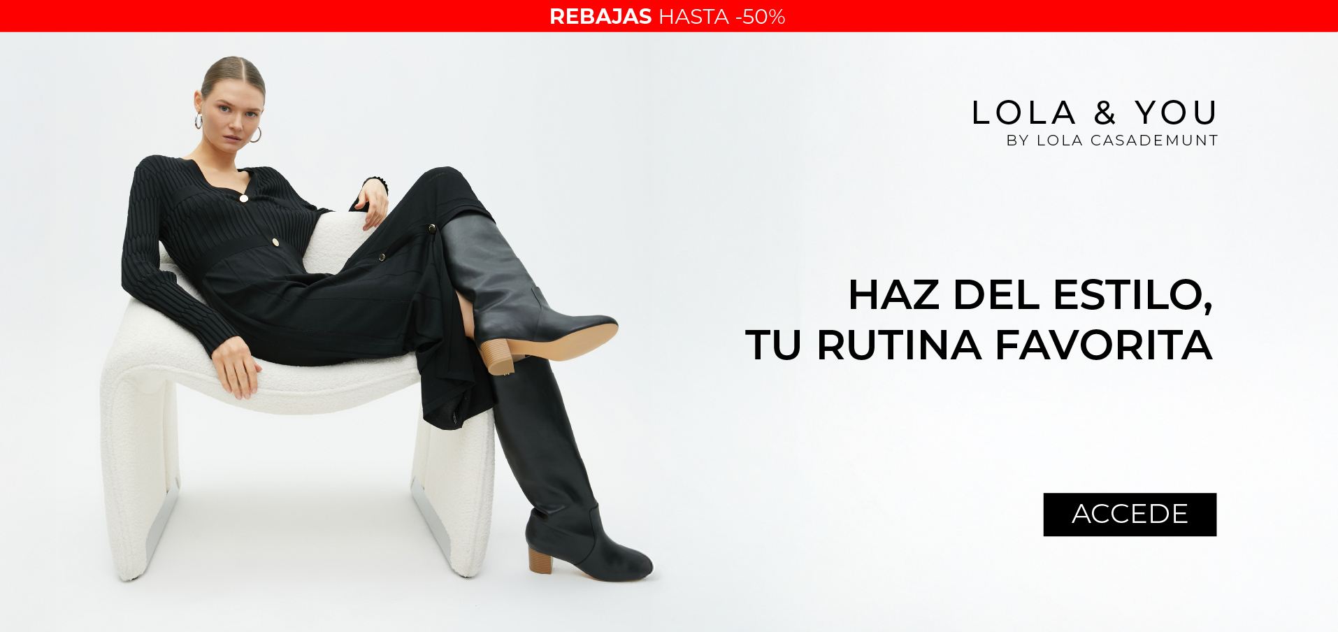 Rebajas hasta -50%